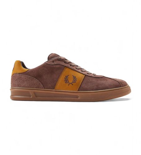 B8325-X91 Chaussures en cuir B4 marron (44), Plat, Lacets, Casuel - Fred Perry - Modalova