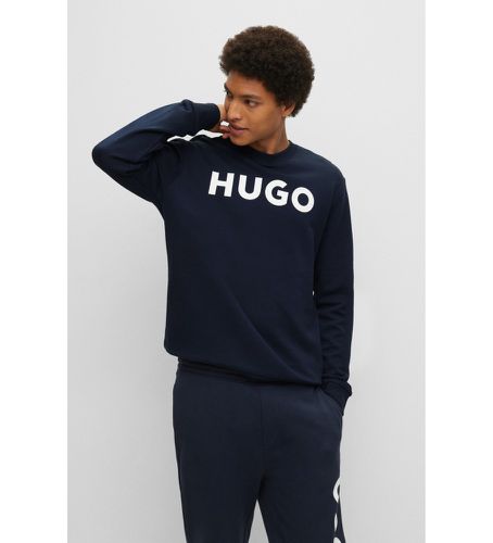 Sweat-shirt Dem (L), Casuel, Manche longue, Le coton biologique, Durable, Marine - HUGO - Modalova