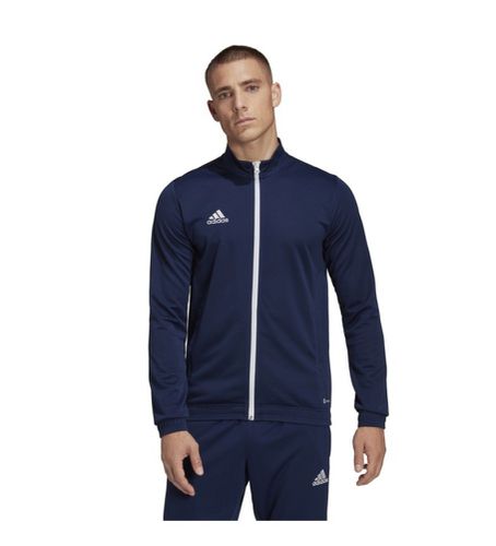 H57523 Veste Entrada 22 (S), Sport, Running, Football, Multisport, Manche longue, Polister recyclé, Durable, Marine - adidas - Modalova