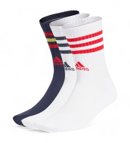 IY8644 Lot de 3 paires de chaussettes Mid , (S), Blanc, Homewear, Coton, Marine - adidas - Modalova