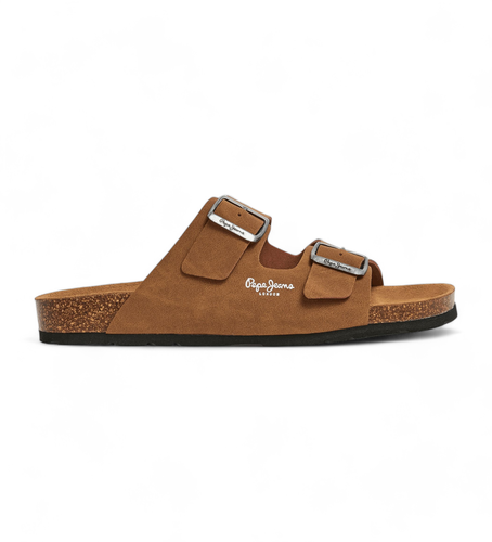 PMS80002 Sandales Bio Double Kepler marron (44), Plat, 1 à 3 cm, Aucun, Casuel - Pepe Jeans - Modalova