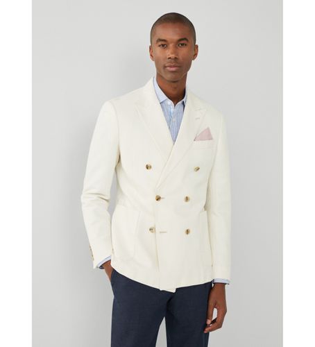 HM443338 Blazer Bone cassé (44/32), Casuel, Fête, Lin, Classique, Manche longue - Hackett London - Modalova