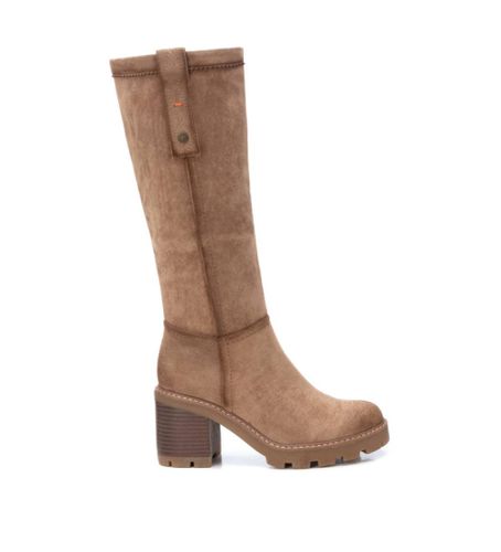 Bottes 172123 marron (38), 3 à 5 cm, Fermeture éclair, Casuel - Refresh - Modalova