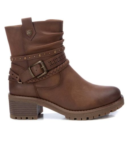 Bottines 172242 (37), Marron, Plat, Fermeture éclair, Casuel - Refresh - Modalova