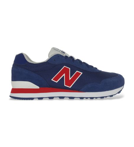 ML515V3 Baskets en cuir 515 (40), Plat, Lacets, Casuel, Marine - New Balance - Modalova