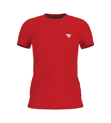 W2YI44J1314 T-shirt stretch avec petit logo triangulaire (XS), Casuel, Coton, Manche courte - Guess - Modalova