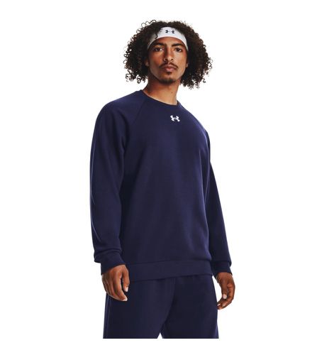 Rival Fleece Crew Sweatshirt (S/M), Casuel, Sport, Coton, Multisport, Marine - Under Armour - Modalova