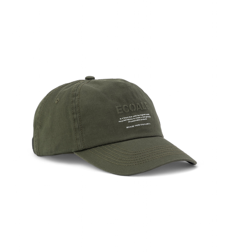 Unisex. MCUACCACALIF0463W24-700 Casquette California (OSFA), Casuel, Vert, Durable, Coton Recyclé - ECOALF - Modalova