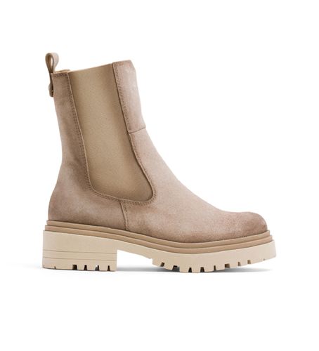 Bottines en cuir avec élastiques Fleur (36), 3 à 5 cm, Aucun, Casuel - Porronet - Modalova