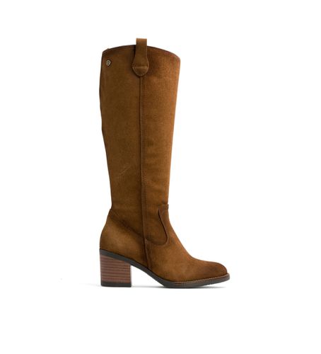 Bottes en cuir à fermeture éclair Jimae, marron (37), 5 à 8 cm, Casuel - Porronet - Modalova