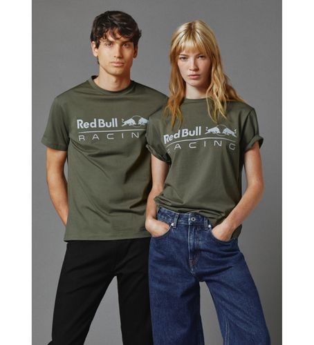 Bull Racing x Pepe Jeans unisex. RU500005 T-shirt unisexe imprimé (S), Casuel, Coton, Manche courte - Red Bull Racing x Pepe Jeans - Modalova