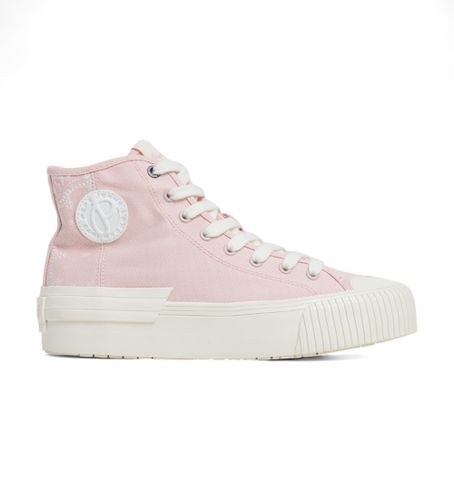 PLS31554 Trainers Samoi Divided (36), Plat, Lacets, Casuel, Rose - Pepe Jeans - Modalova