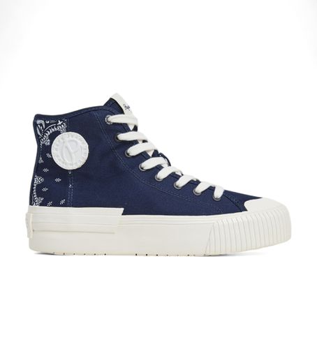 PLS31554 Trainers Samoi Divided (36), Plat, Lacets, Casuel, Marine - Pepe Jeans - Modalova