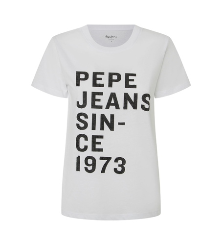 PL505962 T-shirt Gio (XS), Casuel, Manche courte, Le coton biologique, Durable - Pepe Jeans - Modalova