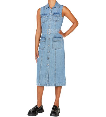 PL953550 Robe Liz (XS), Casuel, Coton, Denim, Sans manches / bretelles, Durable - Pepe Jeans - Modalova