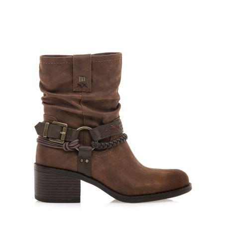 Bottines Persea H Marron (36), Tissu, 5 à 8 cm, Fermeture éclair, Casuel - MTNG - Modalova