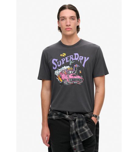 M1012026A Dragnut Odd Rods T-shirt (XXL), Casuel, Coton, Manche courte - Superdry - Modalova