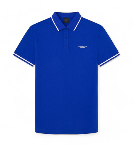 HM563337 Polo Hs Tipped (XS), Casuel, Coton, Manche courte - Hackett London - Modalova