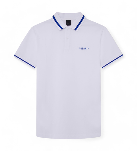 HM563337 Polo Hs Tipped (XS), Casuel, Coton, Manche courte - Hackett London - Modalova