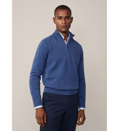 HM703239 Pull en laine bleue (S), Casuel - Hackett London - Modalova