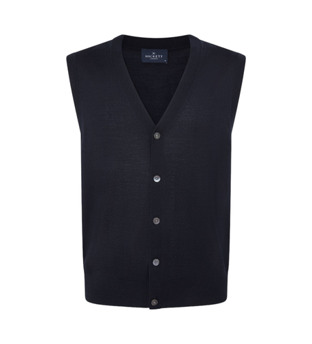 HM703182 Gilet de cardio (S), Casuel, Laine - Hackett London - Modalova