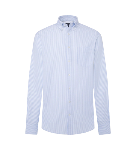 HM3010087 Chemise à rayures Oxford (M), Casuel, Coton, Manche longue - Hackett London - Modalova