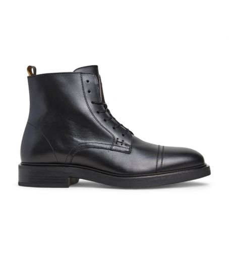 HMS21411 Egmont Range Leather Ankle Boots (40), Cuir, Plat, 1 à 3 cm, Fermeture éclair, Casuel - Hackett London - Modalova