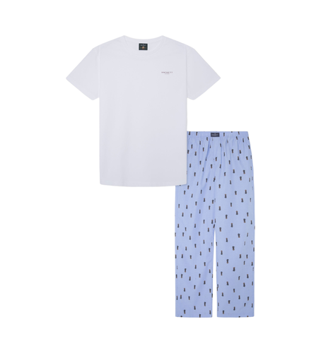 HMU20043 Pyjama Harry Faf , (M), Homewear, Coton, Manche courte - Hackett London - Modalova