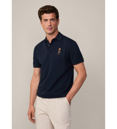 HM563357 Polo Heritage Harry (XS), Casuel, Coton, Manche courte, Marine - Hackett London - Modalova