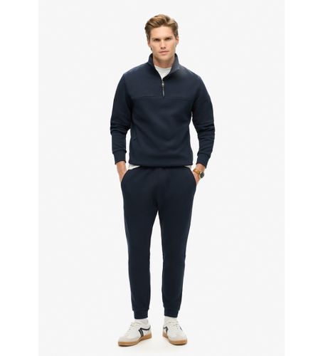 M7011308A Pantalon jogger à jambes fuselées Tech (XXL), Casuel, Sport, Coton, Multisport, Marine - Superdry - Modalova