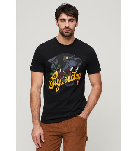 M1011978A T-shirt avec motif de tatouage Script (M), Casuel, Coton, Manche courte - Superdry - Modalova