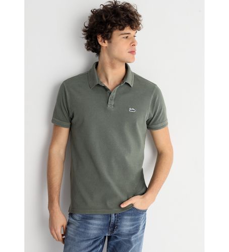 Polo basique à manches courtes avec logo (S), Casuel, Coton, Manche longue - Lois Jeans - Modalova