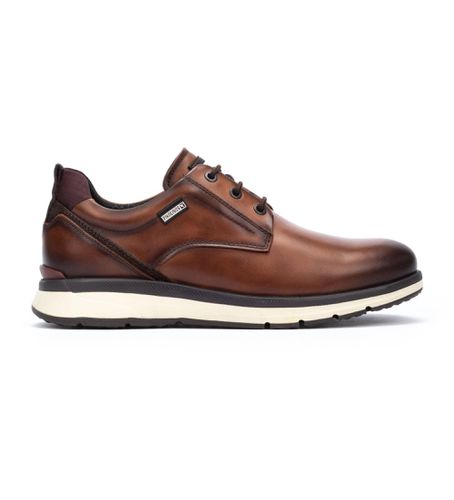 M1W-4153C3 Cordoba Leather Sneakers (40), Cuir, Marron, Plat, Lacets, Casuel - Pikolinos - Modalova