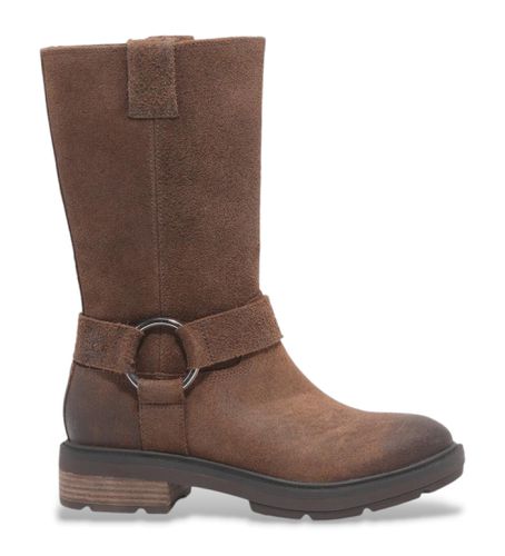 TB0A28QREIV1 Bottes en cuir Brimfield marron (37 W), Plat, Aucun, Casuel, Durable - Timberland - Modalova