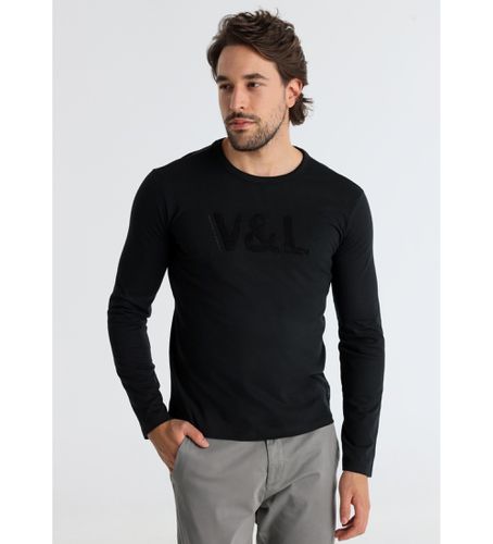 T-shirt en chenille (S), Casuel, Coton, Manche longue - Victorio & Lucchino, V&L - Modalova