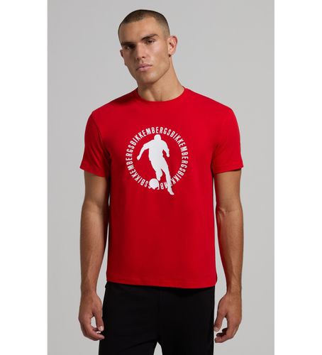 PBMT0412 T-shirt slim (S), Casuel, Coton, Manche courte - Bikkembergs - Modalova