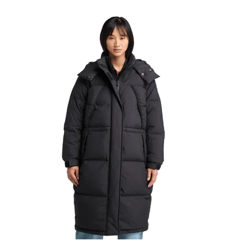 TB0A5ZC30011 Parka en duvet long matelassé Howker Recycled Down Parka en duvet long matelassé (S), Noir, Casuel - Timberland - Modalova