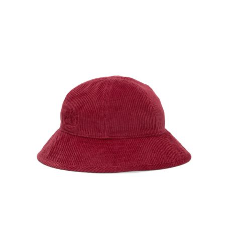 TB0A5ZHP6371 Casquette de pêcheur en velours côtelé avec dessus arrondi marron (S/M), Casuel, Grenat, Coton - Timberland - Modalova