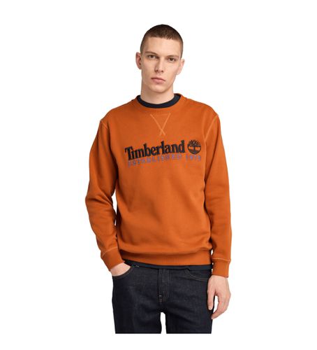 TB0A65DD8881 Sweatshirt avec dos brossé et logo brodé, fondé en 1973 (S), Casuel, Coton - Timberland - Modalova