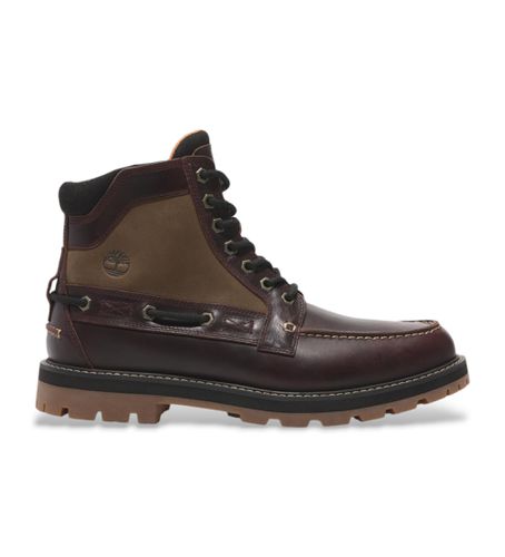 TB0A697HEIW1 Bottes en cuir Britton Road Mid noires (41), Plat, Lacets, Casuel, Durable - Timberland - Modalova