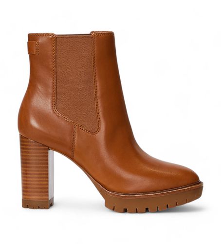 Bottines en cuir Layne marron (36), 5 à 8 cm, Aucun, Casuel - Polo Ralph Lauren - Modalova