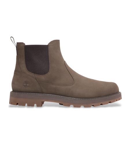 TB0A6A4WEM51 Bottes chelsea en cuir marron Britton Road (41), Plat, Aucun, Casuel, Taupe, Durable - Timberland - Modalova