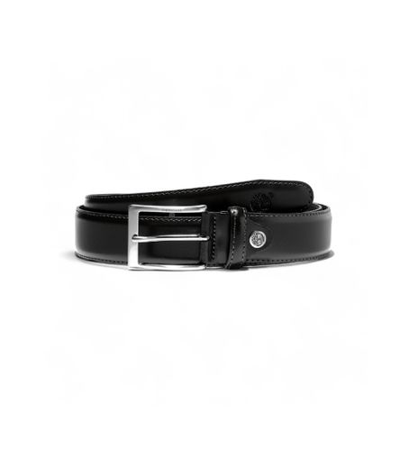 TB0A1DF90011 Ceinture classique réglable de 3,5 cm de large, noire (M), Casuel, Cuir - Timberland - Modalova