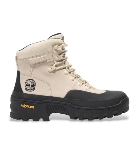 TB0A2PDJEX41 Bottes en cuir mi-mollet imperméables avec lacets et caoutchouc Vibram (37 W), Plat, Sport, Outdoor - Timberland - Modalova