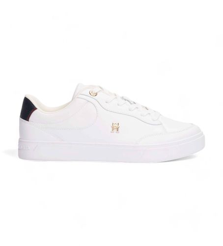 FW0FW08579 Chaussures de tennis essentielles en cuir (36), Plat, Lacets, Casuel - Tommy Hilfiger - Modalova