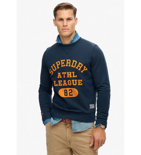 M2013965A Sweat-shirt imprimé Athletic (M), Casuel, Coton, Marine - Superdry - Modalova