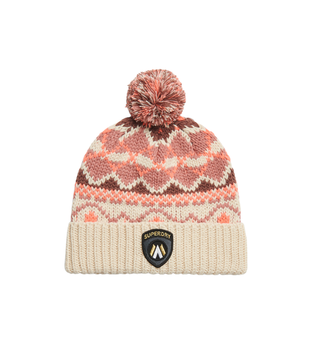 Y9010190A Bonnet tricoté Aprés Ski (OSFA), Casuel, Acrylique, Durable - Superdry - Modalova