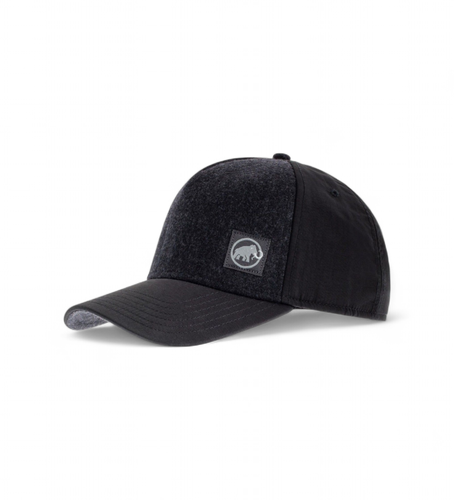 Unisex. 1191-00150 Casquette Alnasca noire (S/M), Casuel, Laine, Polyester - Mammut - Modalova