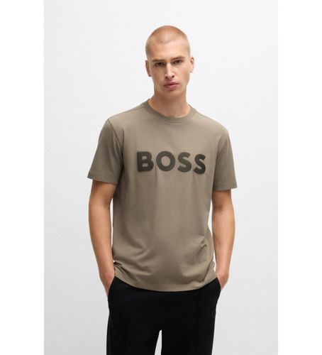 T-shirt avec grand logo (L), Casuel, Coton, Manche courte - BOSS - Modalova