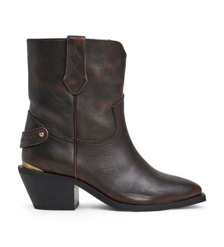 PLS50558 Bottines en cuir marron April Road (39), 5 à 8 cm, Aucun, Casuel - Pepe Jeans - Modalova